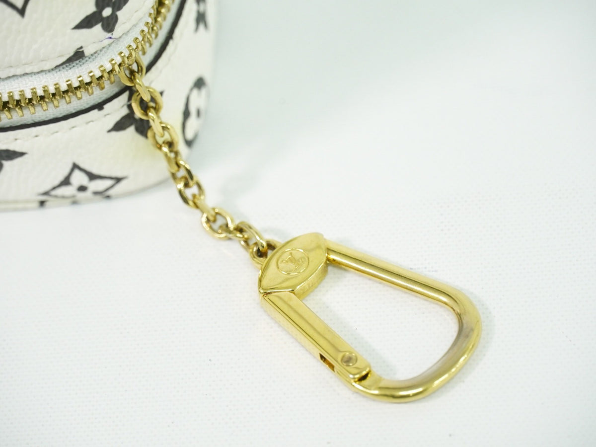 Louis Vuitton Cube Coin Purse Limited Edition Colored Monogram Giant, Multicolour, Canvas, Clutch