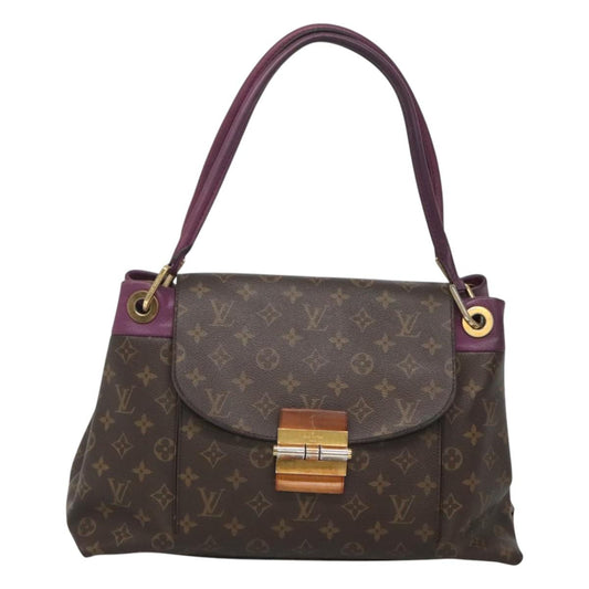Louis Vuitton Olympe, Beige, Canvas, shoulder