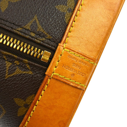 Louis Vuitton Alma Monogram, Brown, Canvas, Handbag