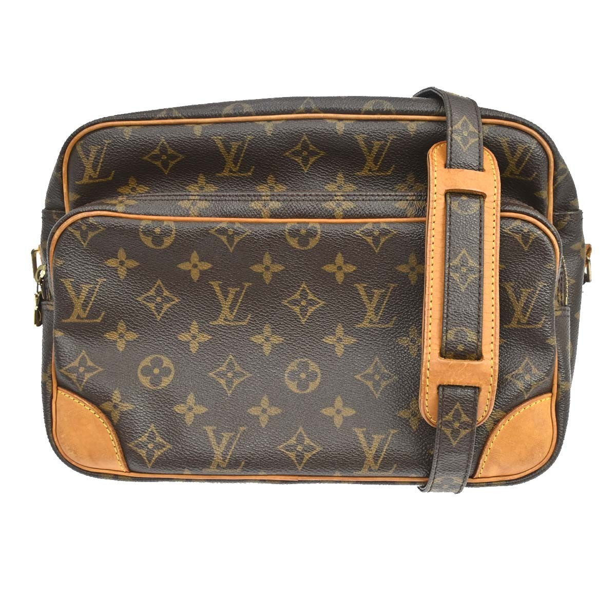 Louis Vuitton Nil Messenger Monogram Canvas, Brown, Canvas, Shoulder Bag