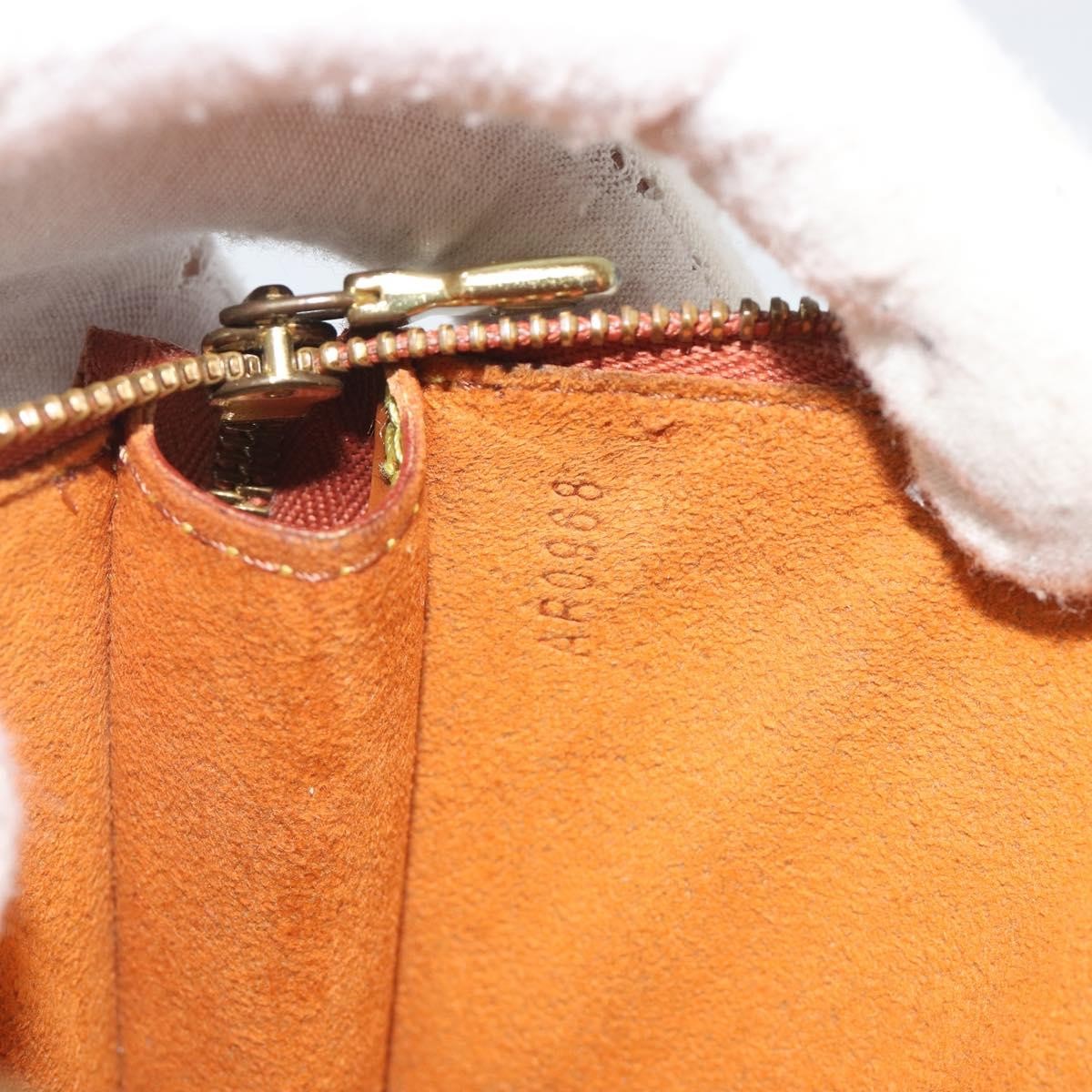 Louis Vuitton Pochette Accessoires Epi, Brown, Leather, Clutch