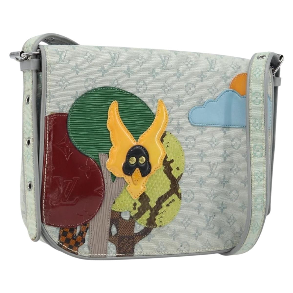 Louis Vuitton Conte de Fees Musette Monogram Patchwork, Gray, Canvas, Shoulder Bag