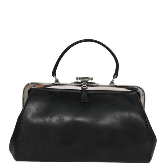 Prada Flame, Black, Leather, handbag