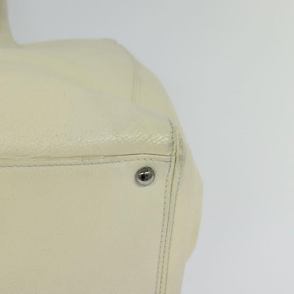 Chanel Reissue Cerf Executive Tote Leather, WHITE, LEATHER, Tote bag