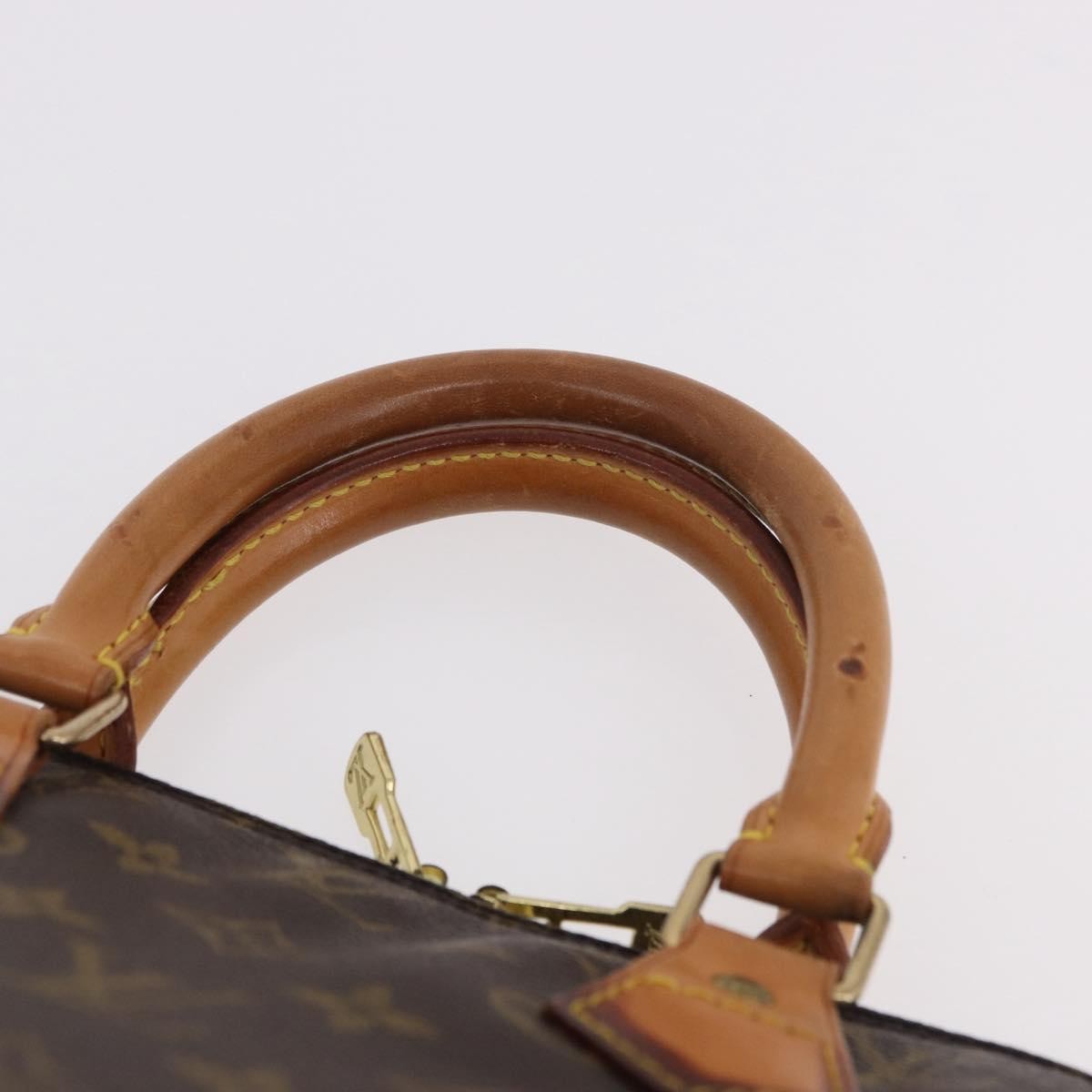 Louis Vuitton Vintage Alma Monogram Canvas, Brown, Canvas, Handbag