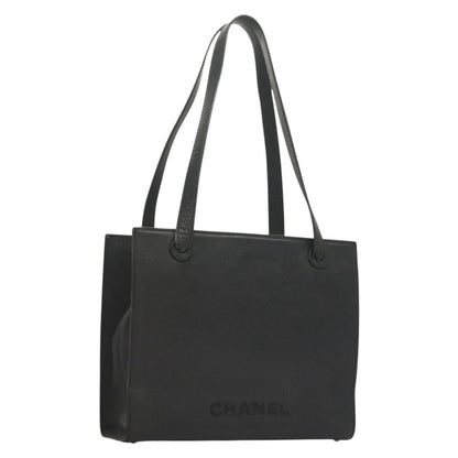 Chanel, Black, Leather, tote