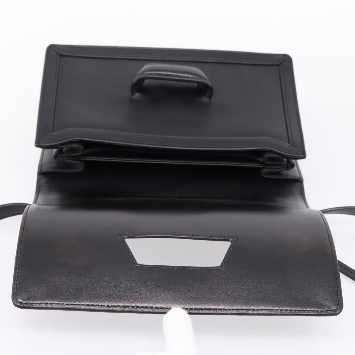 Loewe Barcelona Printed Leather, Black, Leather, Shoulder Bag