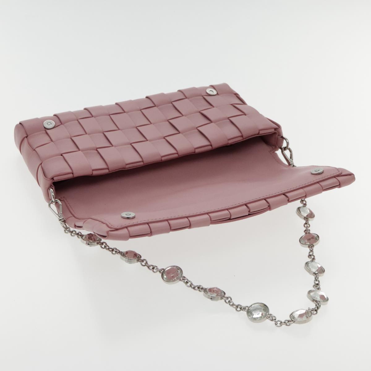 Miu Miu Kira, Pink, Leather, shoulder