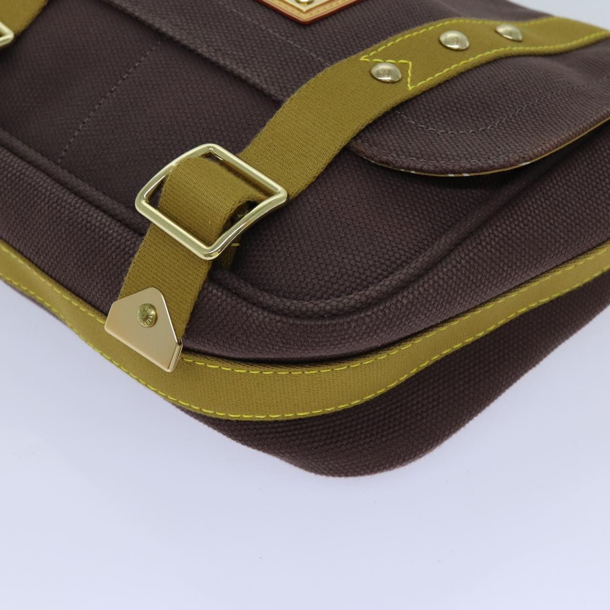 Louis Vuitton Antigua, Brown, Canvas, shoulder