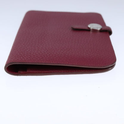 Hermès Dogon, Burgundy, Leather, wallet