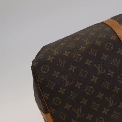 Louis Vuitton Keepall Bandoulière 60, Brown, Canvas, travel