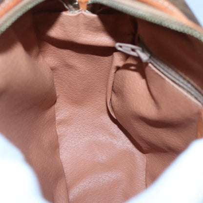 Céline Macadam, Brown, Canvas, shoulder