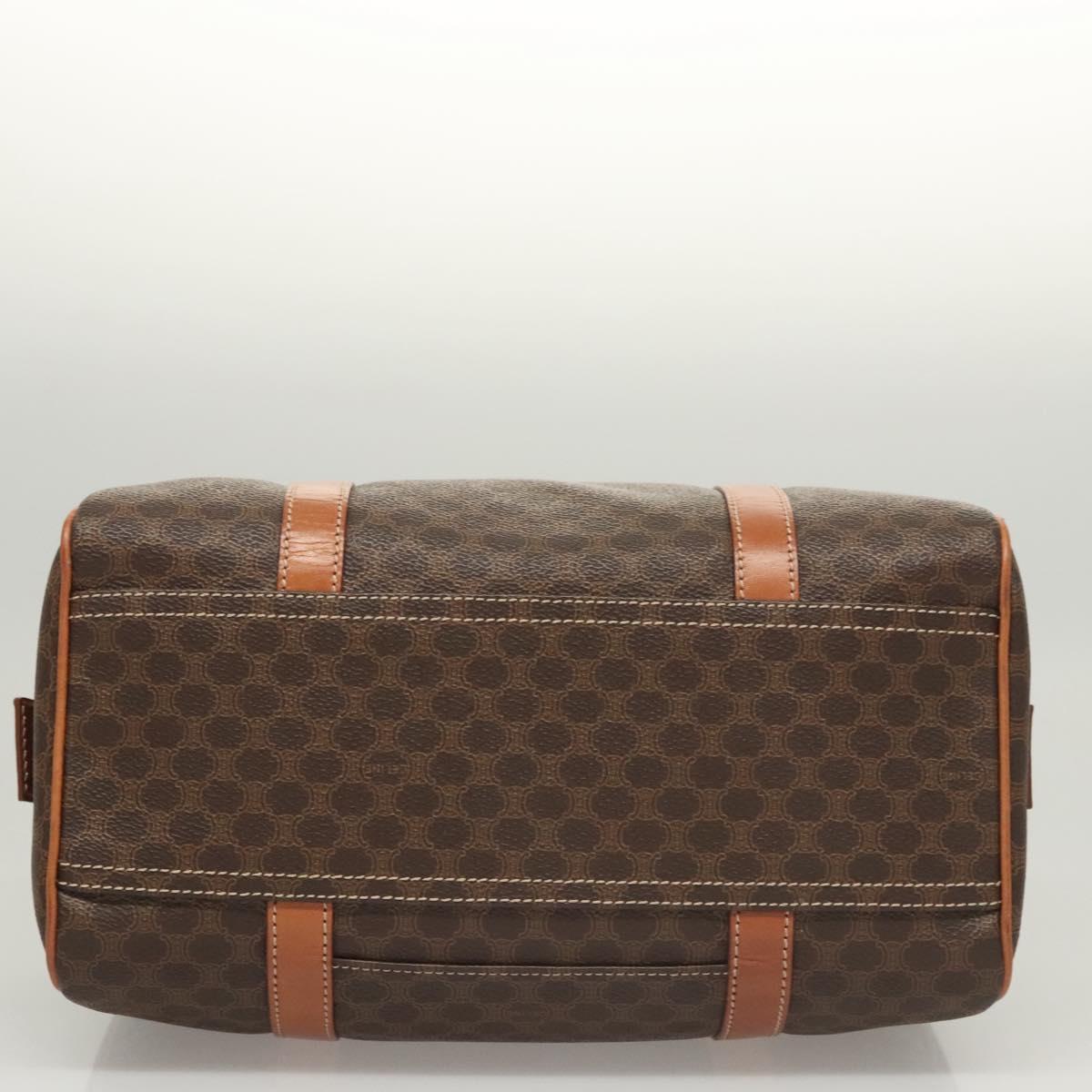 Céline Macadam, Brown, Canvas, handbag