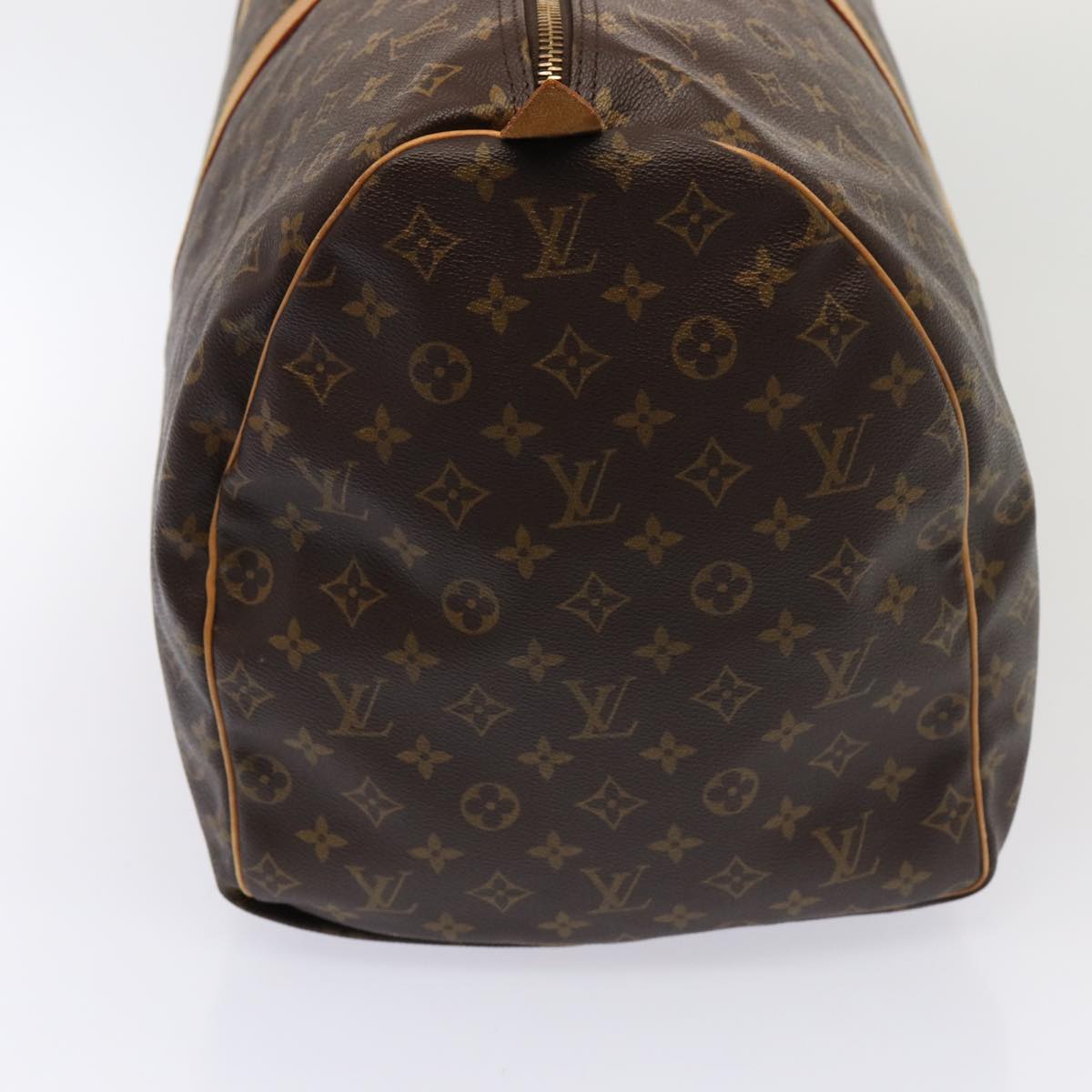 Louis Vuitton Keepall 60, Brown, Canvas, travel