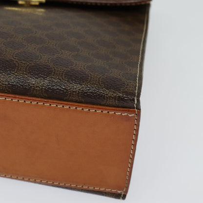 Céline Triomphe, Brown, Canvas, handbag