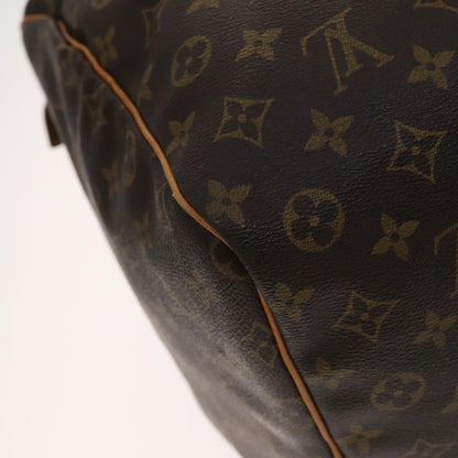 Louis Vuitton Keepall 60, Brown, Canvas, travel