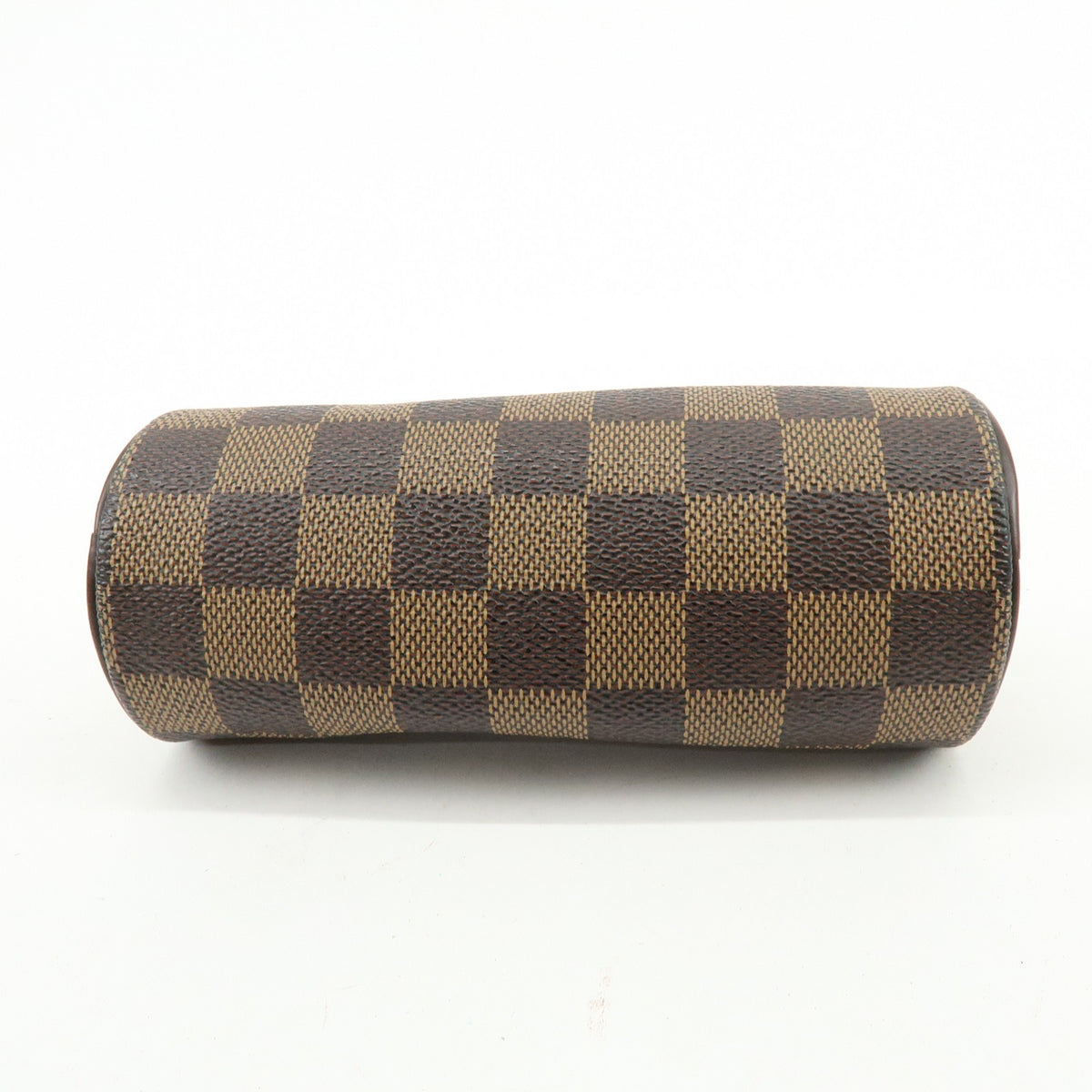 Louis Vuitton Papillon Pochette Damier, Brown, Canvas, Clutch