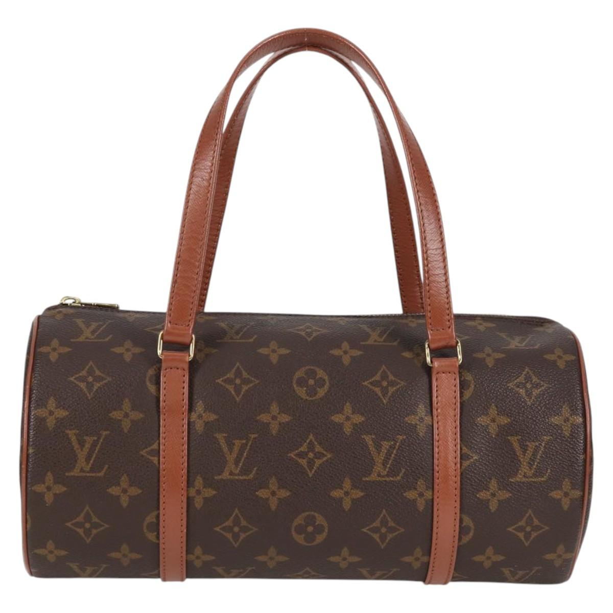 Louis Vuitton Papillon 30, Brown, Canvas, handbag