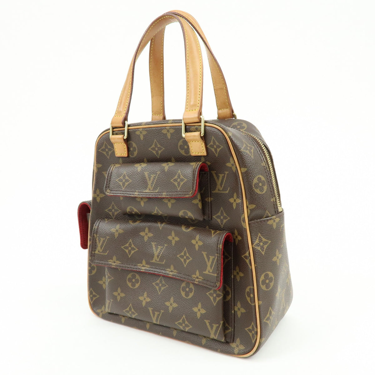 Louis Vuitton Excentri-Cite Monogram Canvas, Brown, Canvas, Handbag