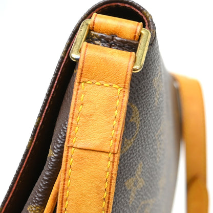 Louis Vuitton Musette Tango Monogram Canvas, Brown, Canvas, Shoulder Bag