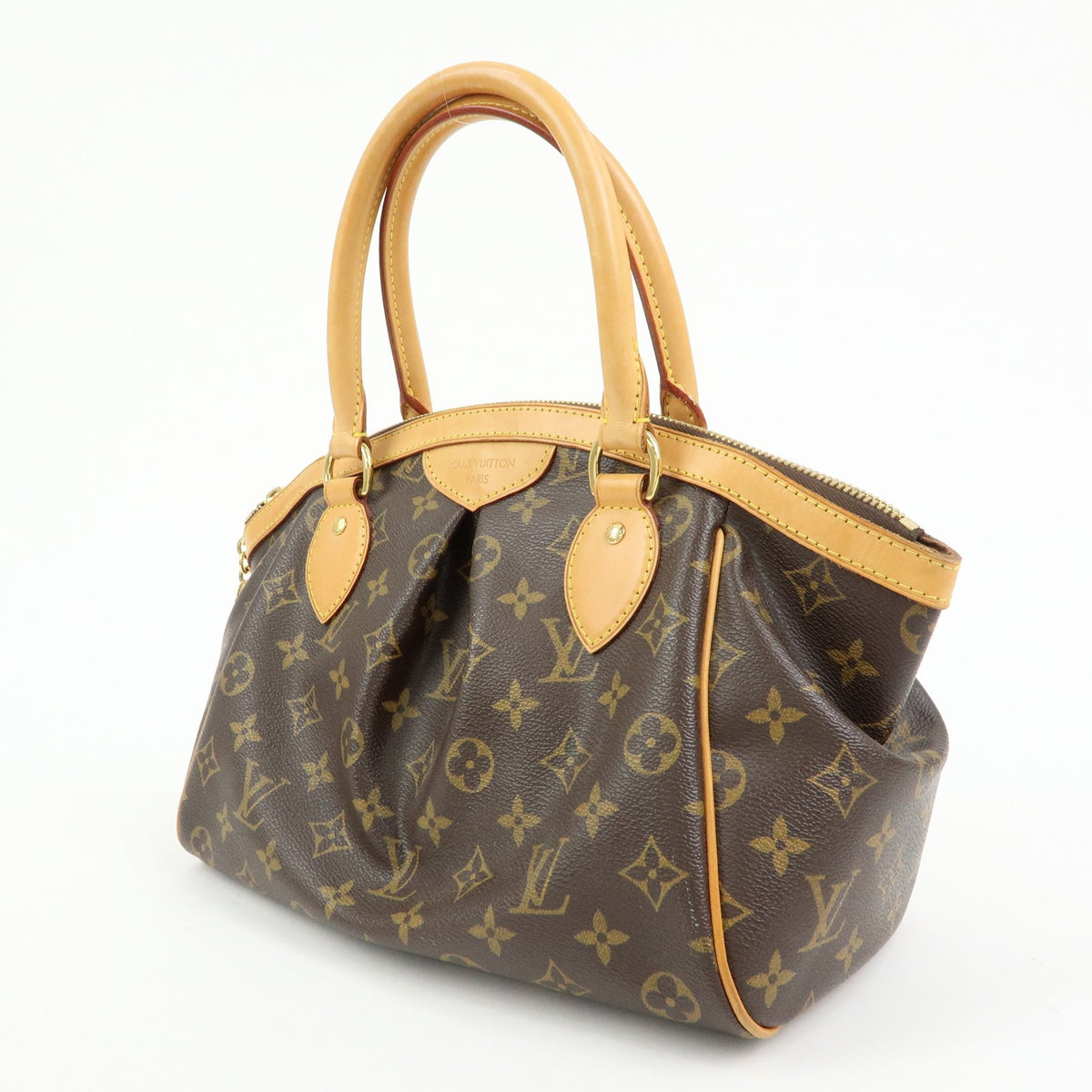 Louis Vuitton Tivoli Monogram Canvas, Brown, Canvas, Handbag