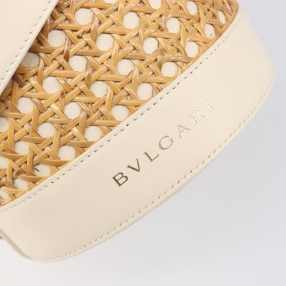 Bvlgari Serpenti Forever Bucket Leather, Beige, Leather, Shoulder Bag