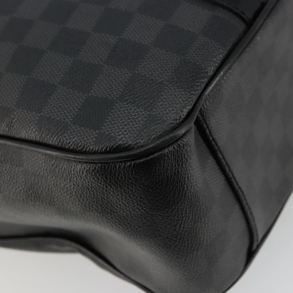 Louis Vuitton Tadao Damier Graphite, Gray, Canvas, Tote Bag