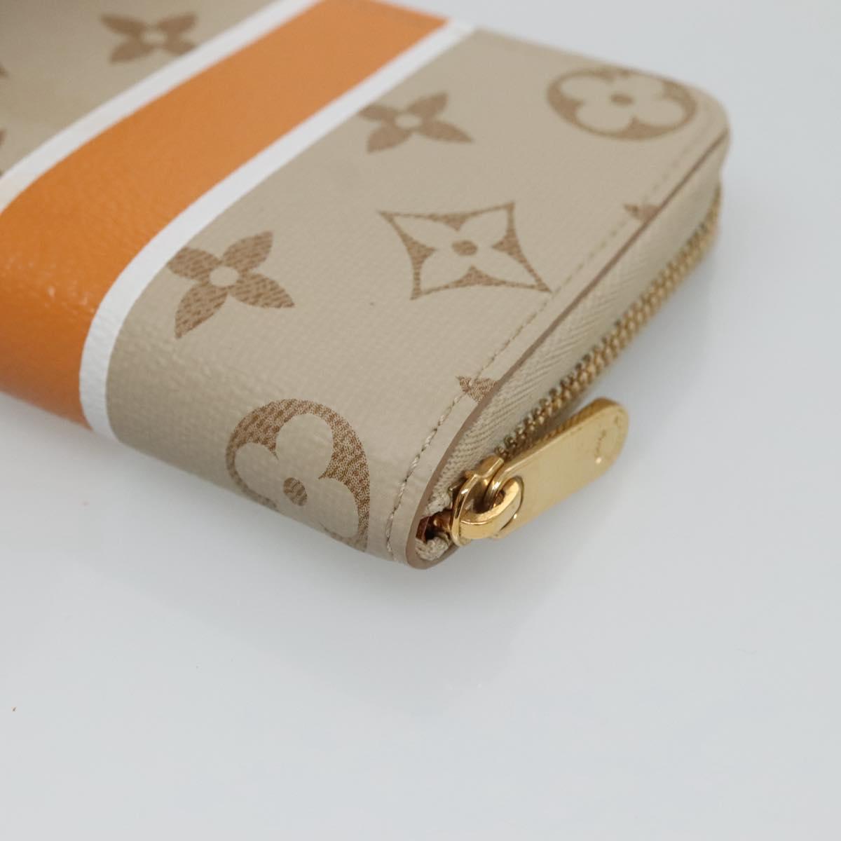 Louis Vuitton Zippy coin purse, Beige, Canvas, wallet
