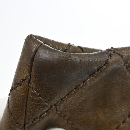 Chanel 8 Knots Lambskin, Brown, Leather, Tote Bag