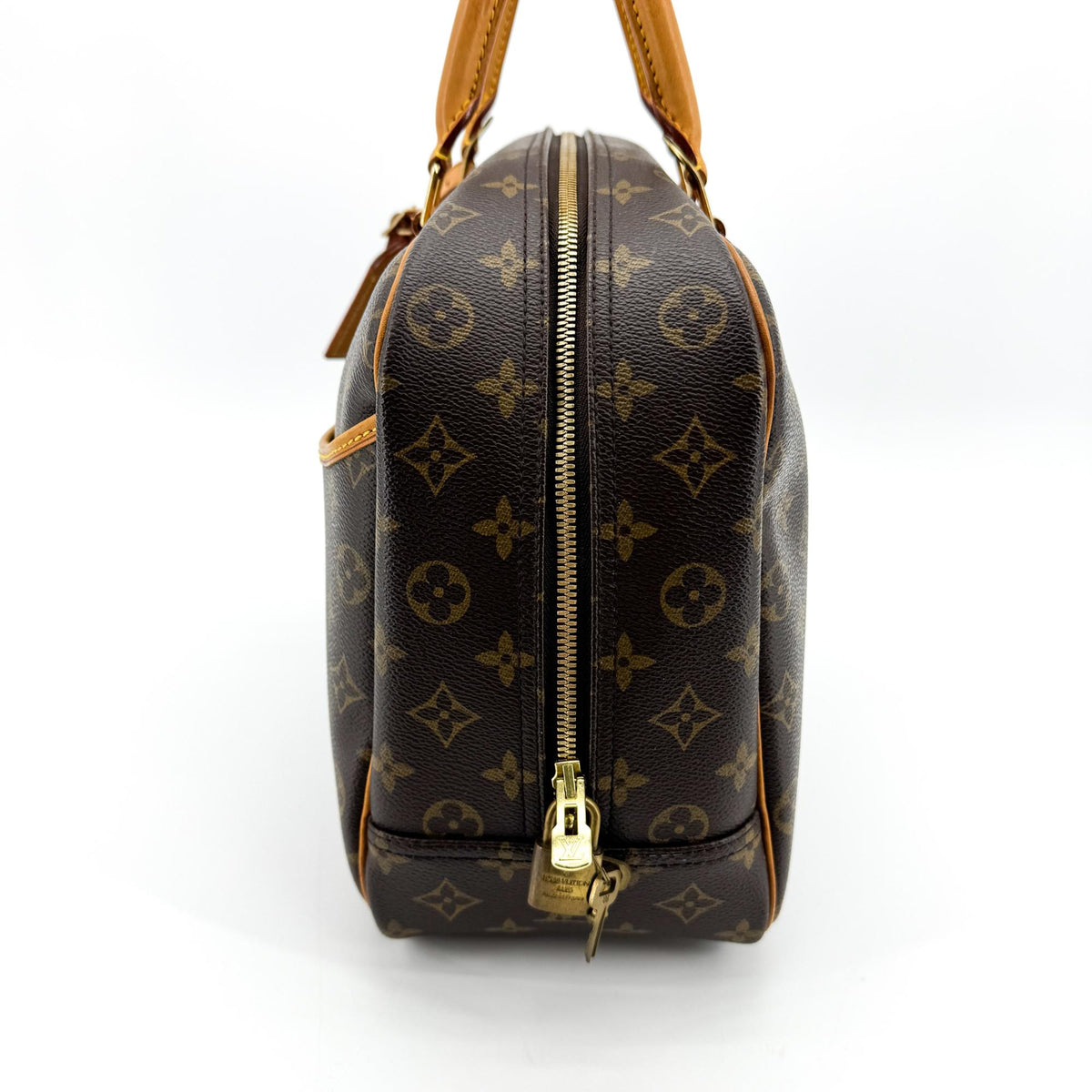 Louis Vuitton Trouville Monogram Canvas, Brown, Canvas, Handbag