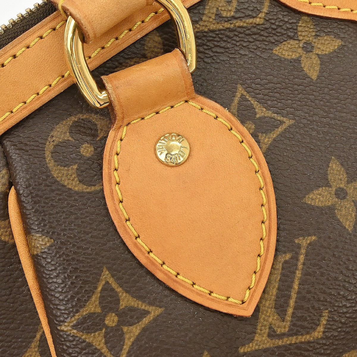Louis Vuitton Tivoli Monogram Canvas, Brown, Canvas, Handbag