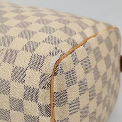 Louis Vuitton Speedy 30, White, Canvas, handbag