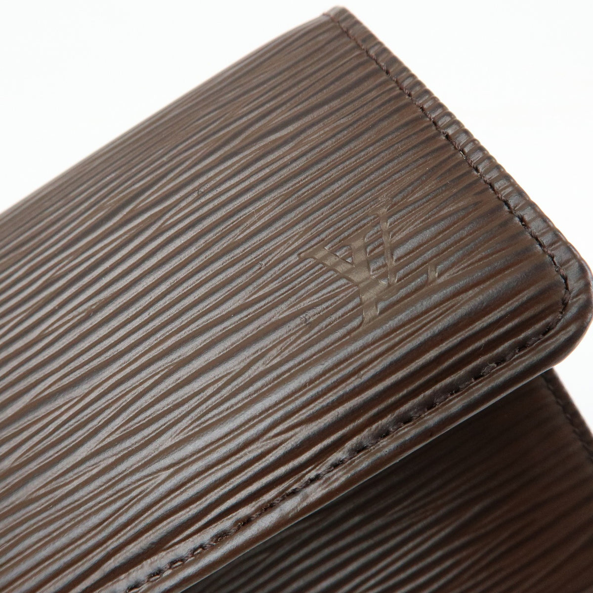 Louis Vuitton Porte Tresor International Epi Leather, Brown, Leather, Wallet
