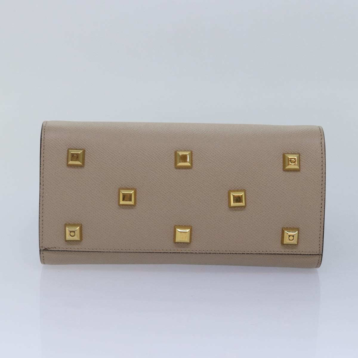 Salvatore Ferragamo Studio, Beige, Leather, handbag