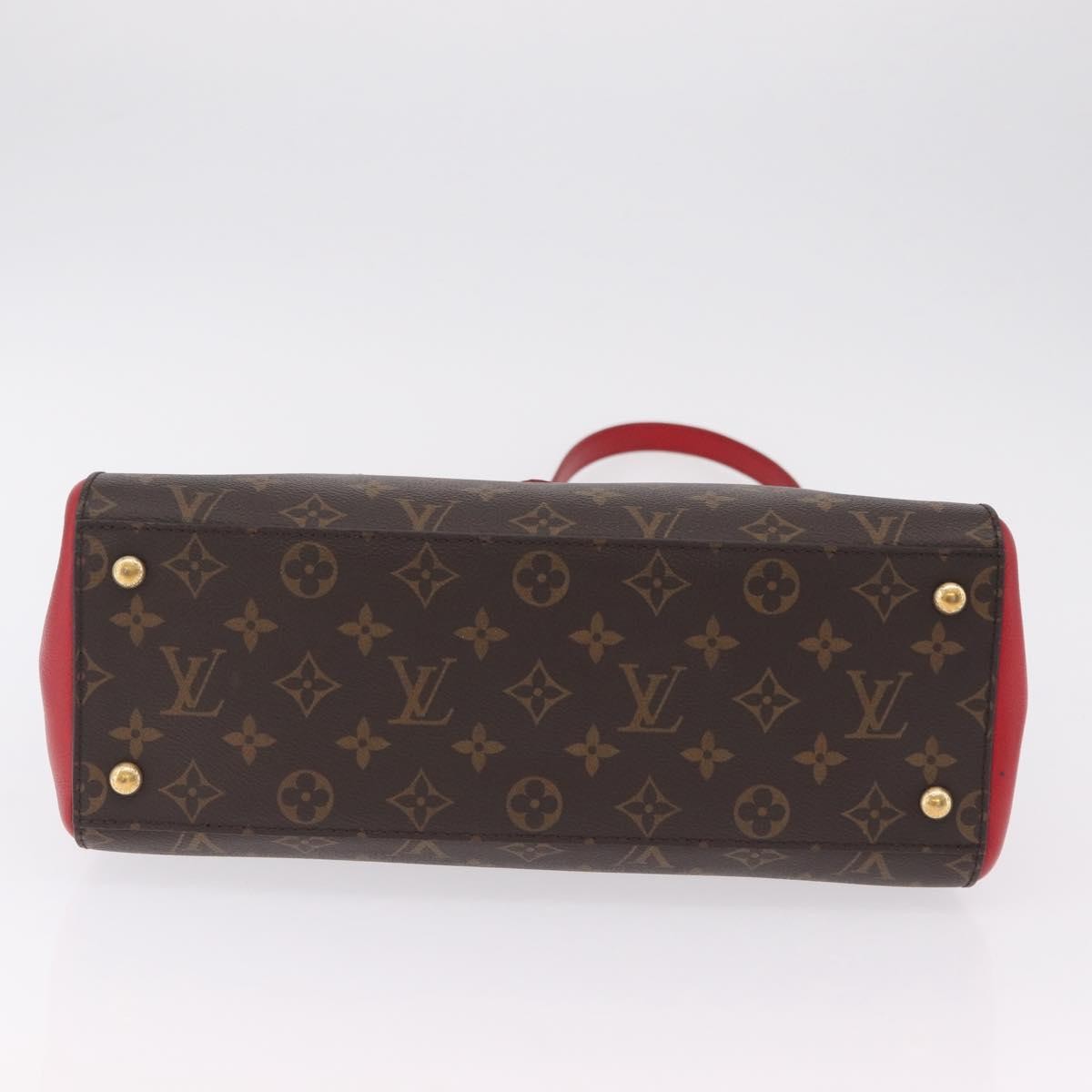 Louis Vuitton Florine Monogram Canvas and Leather, Brown, Canvas, Handbag