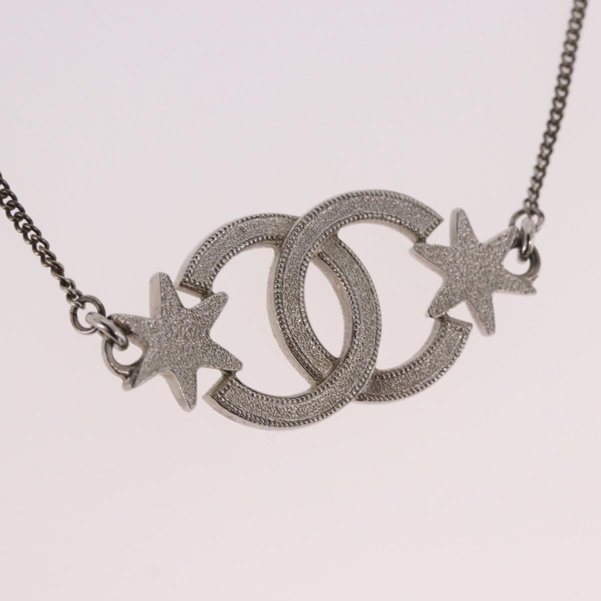 Chanel CC Charm Metal, Silver, Metal, Bracelet