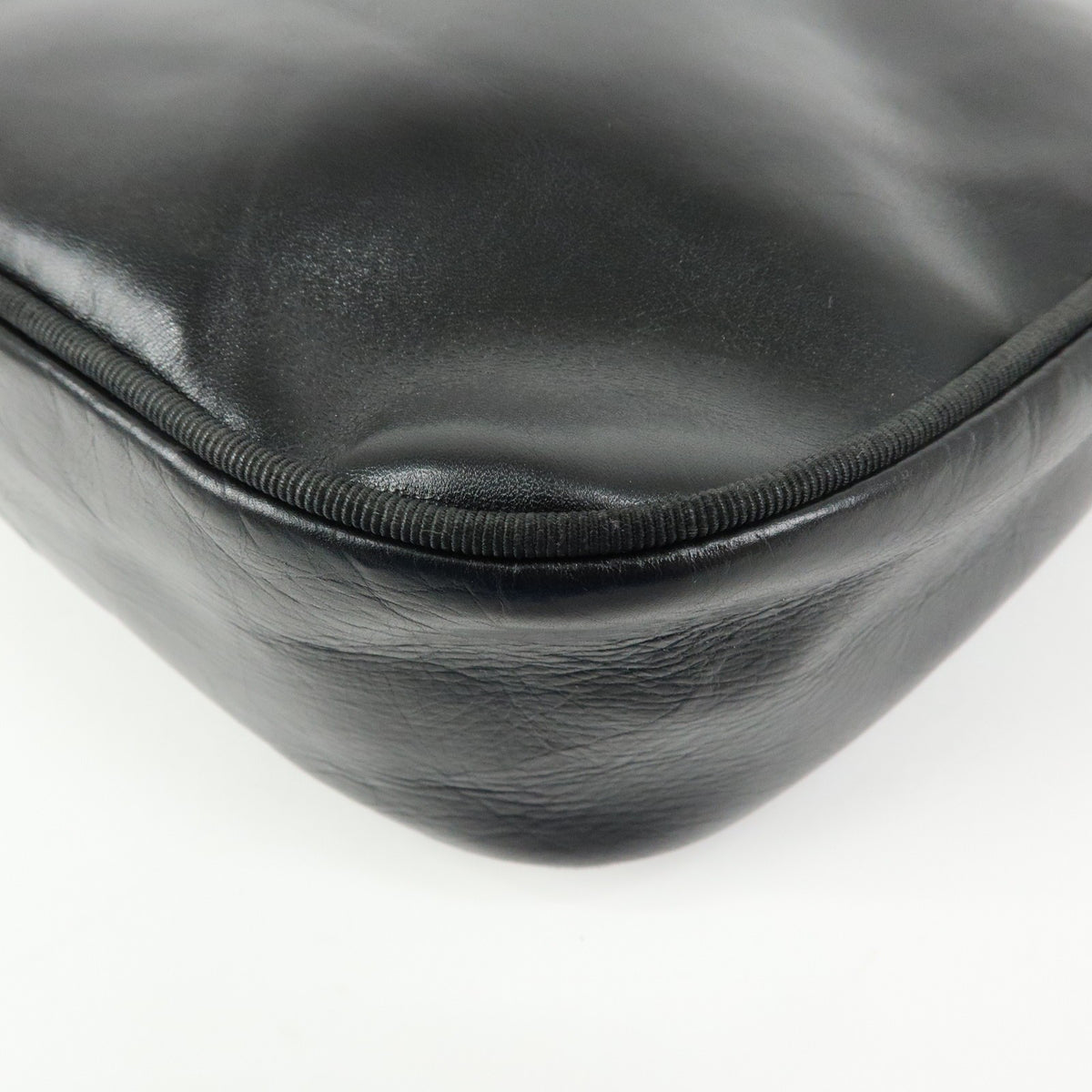 Salvatore Ferragamo Vara Bow Camera Leather, Black, Leather, Shoulder Bag