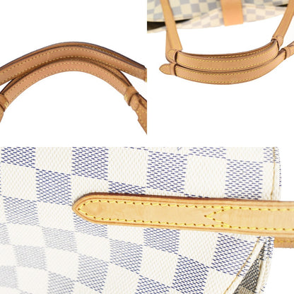 Louis Vuitton Salina Damier, White, Canvas, Handbag