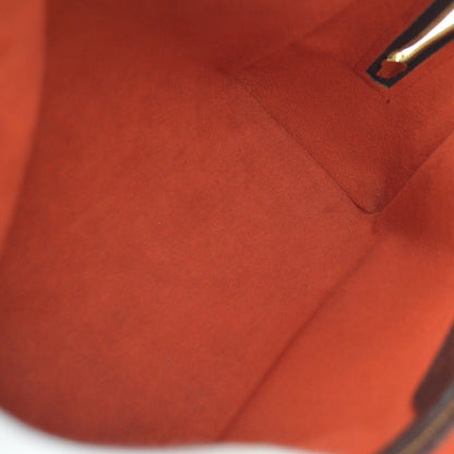 Louis Vuitton Brera Damier Ebene, Brown, Canvas, Handbag