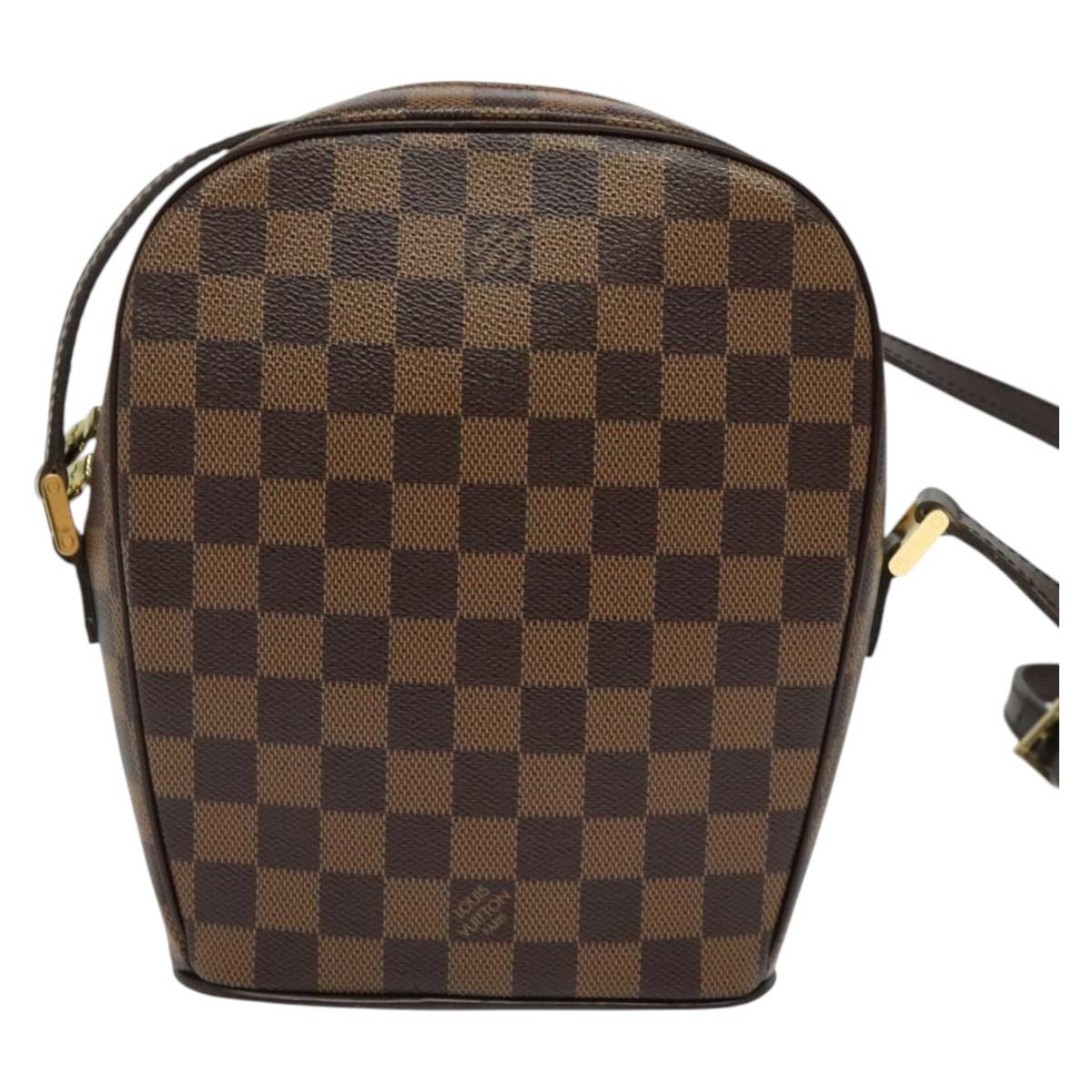Louis Vuitton Ipanema, Brown, Canvas, shoulder