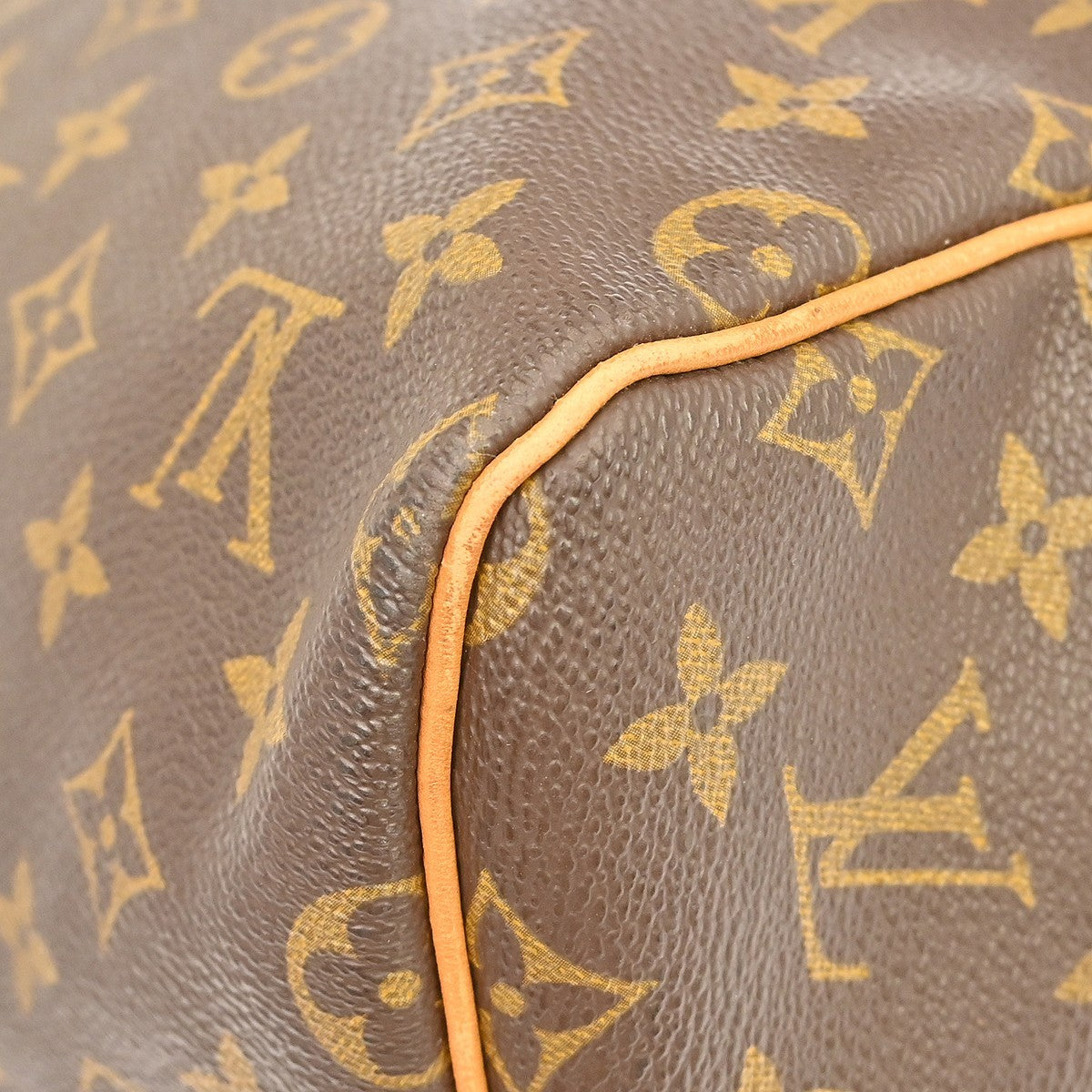 Louis Vuitton Keepall Monogram Canvas, Brown, Canvas, Travel Bag