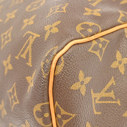 Louis Vuitton Keepall Monogram Canvas, Brown, Canvas, Travel Bag