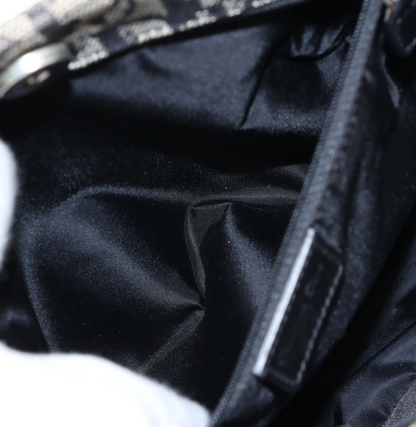 Christian Dior Trotteur Tote Bag Canvas, NAVY, CANVAS, Tote bag