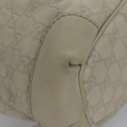 Gucci Sukey, White, Canvas, tote