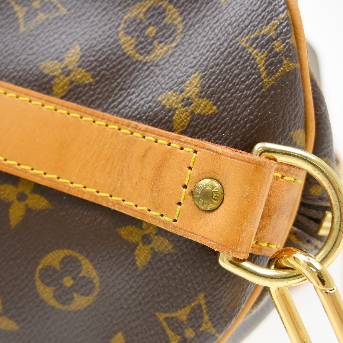 Louis Vuitton Keepall Bandouliere Monogram Canvas, Brown, Canvas, Travel Bag