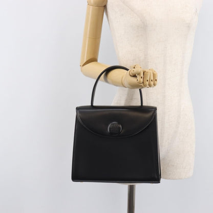 Givenchy Twist lock top handle Leather, Black, Leather, Handbag