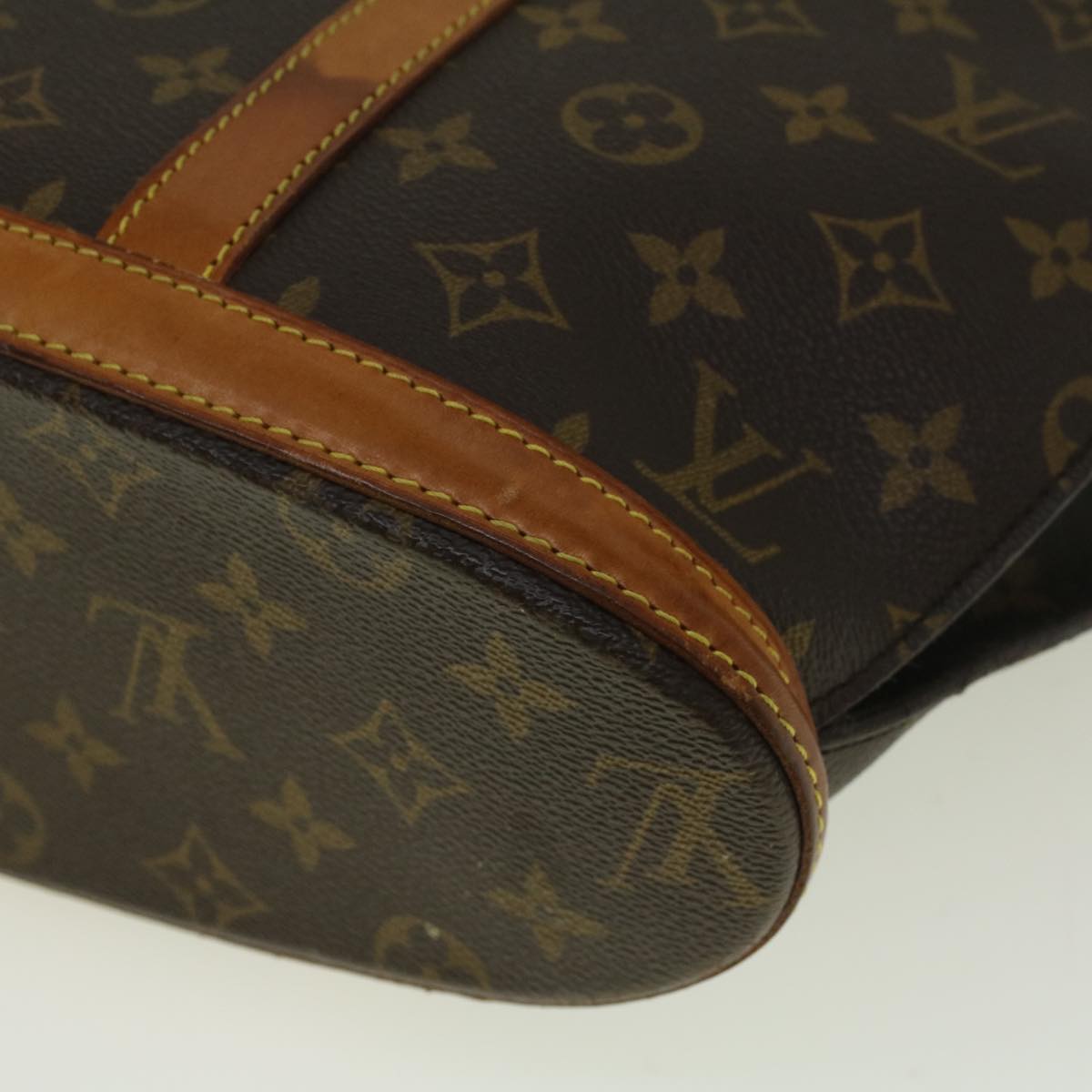 Louis Vuitton Babylone, Brown, Canvas, tote