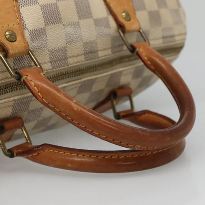 Louis Vuitton Speedy 30, White, Canvas, handbag