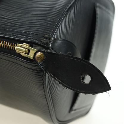Louis Vuitton Speedy Epi Leather, Black, Leather, Handbag