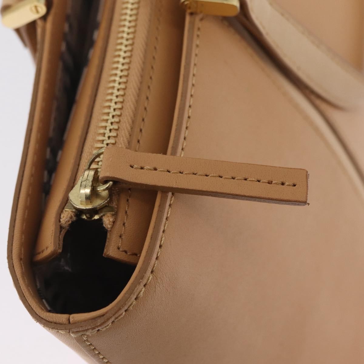 Burberry Handbag Leather, Beige, Leather, Handbag